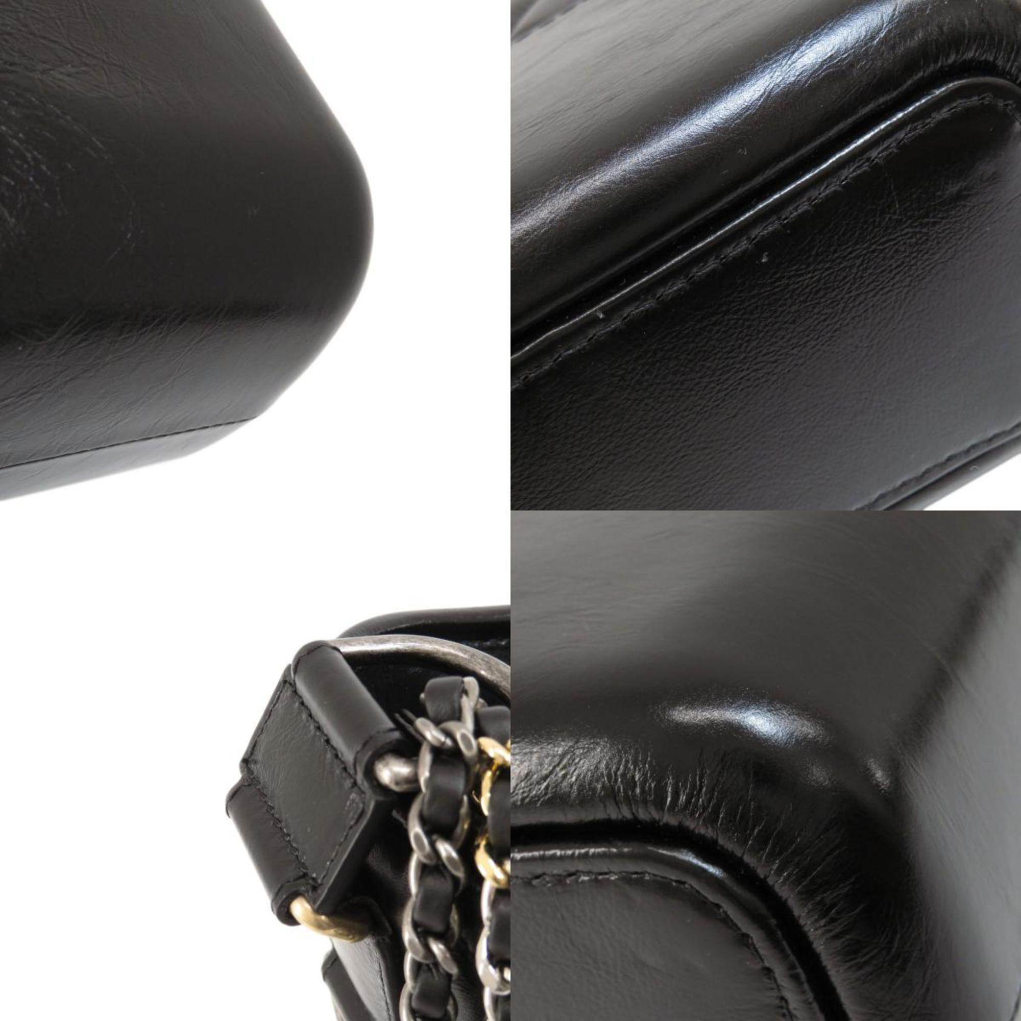 CHANEL V stitch shoulder bag calf Ladies