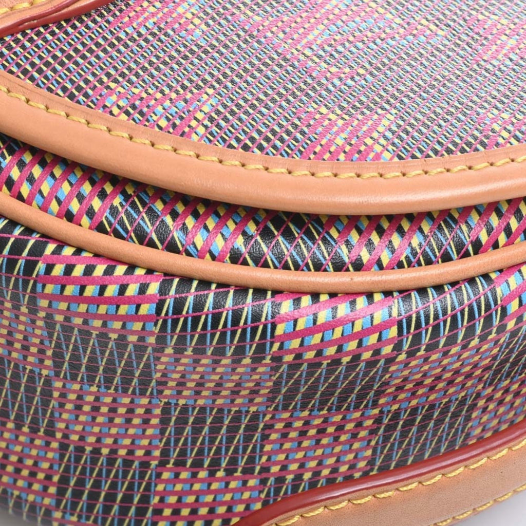 LOUIS VUITTON Monogram LV Pop Tamburan Shoulder Bag M55460 Brown/Multicolor Women's