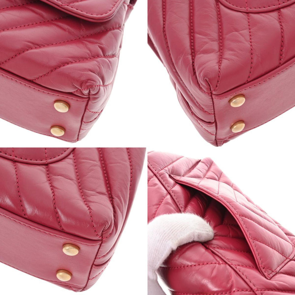 CHANEL V Stitch XS Bordeaux A92990 Ladies Calf Bag