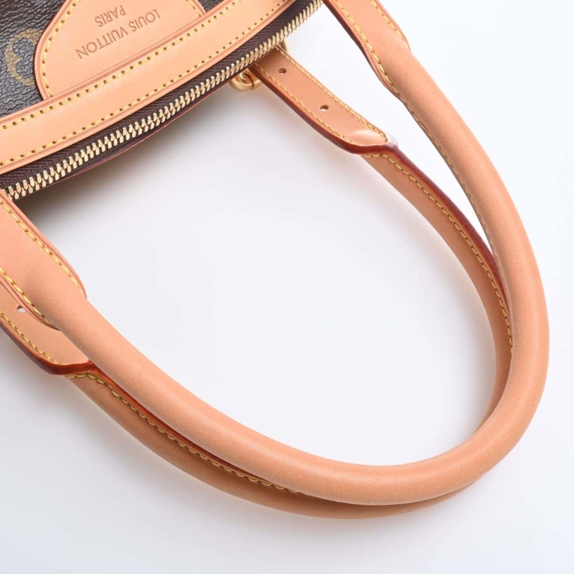 LOUIS VUITTON Monogram Tivoli GM Handbag M40144 Brown Women's