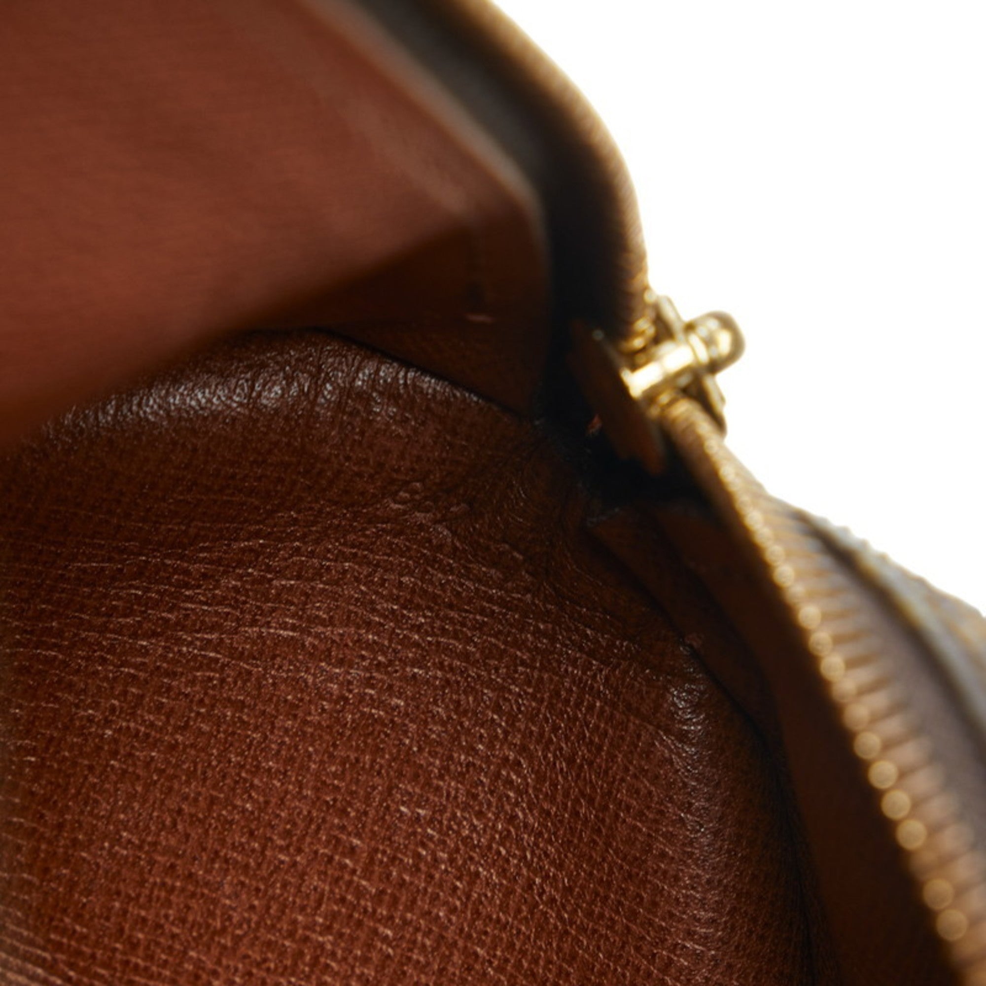 LOUIS VUITTON Monogram Papillon Handbag M51366 Brown PVC Leather Women's