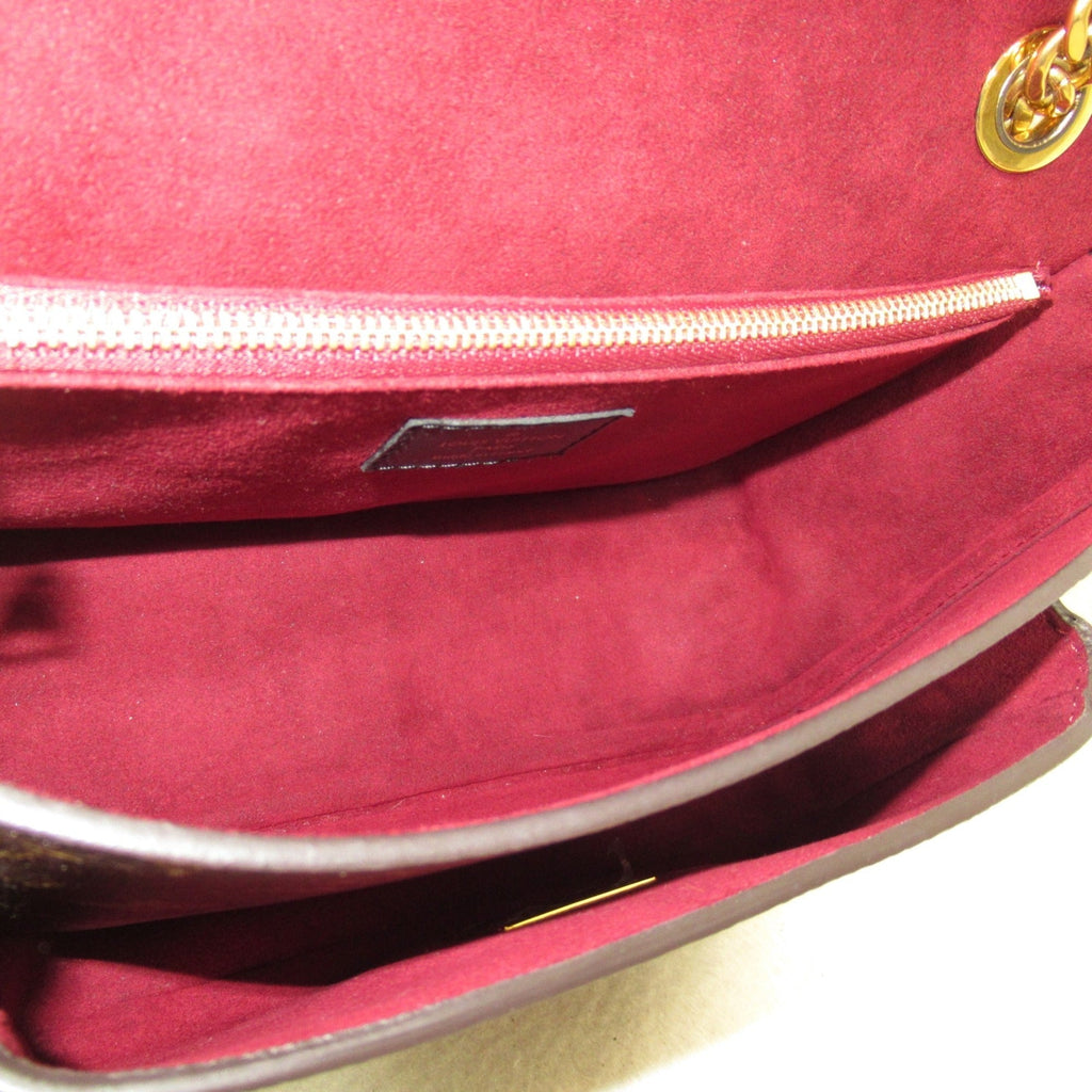 LOUIS VUITTON Passy Shoulder Bag Brown PVC coated canvas M45592