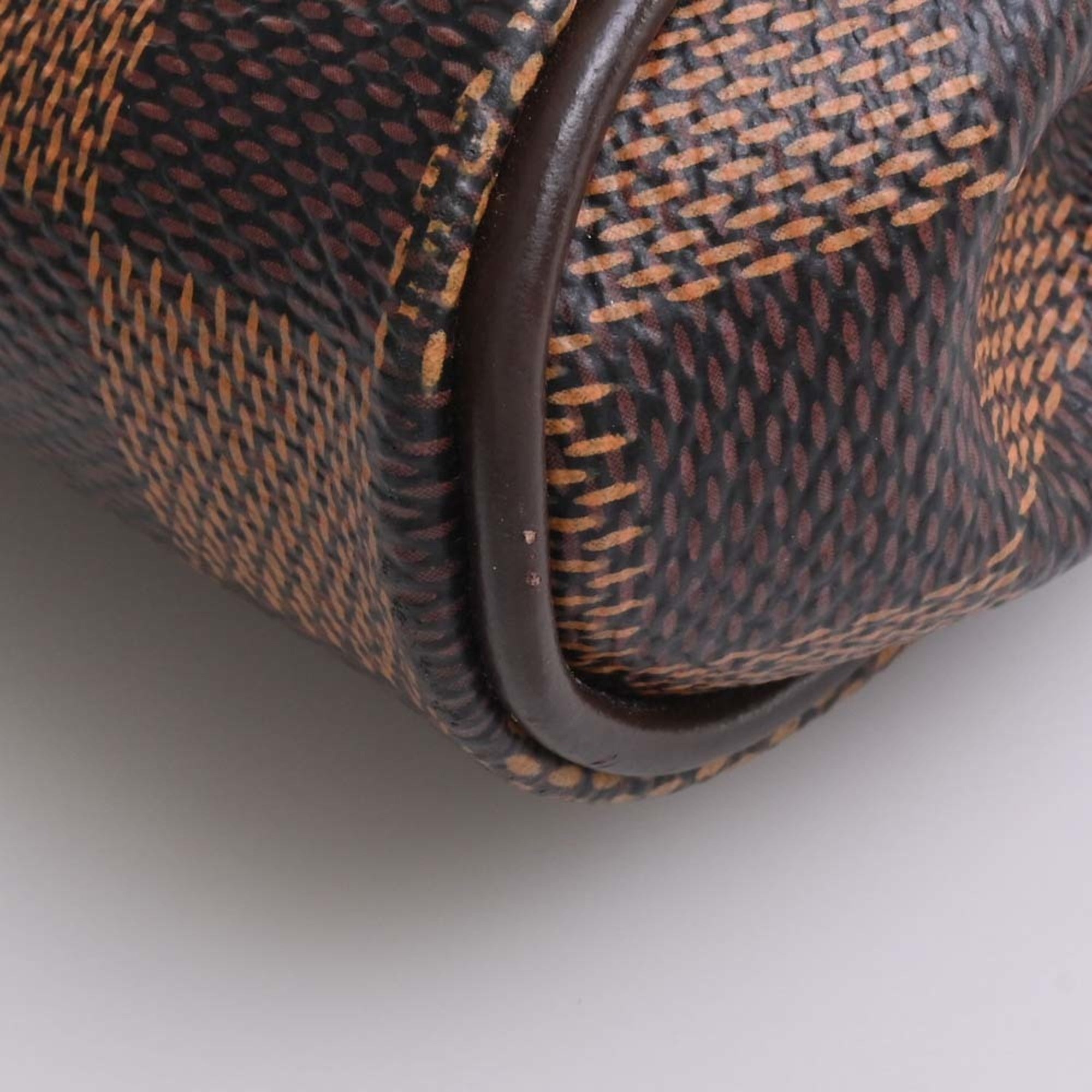 LOUIS VUITTON Damier Eva Chain Shoulder Bag N55213 Brown Women's