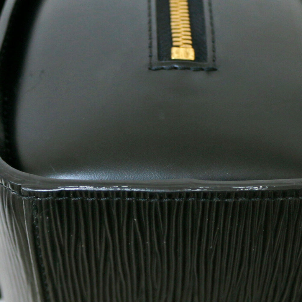 LOUIS VUITTON Pont Neuf Epi Handbag Leather M52052 Black Women's