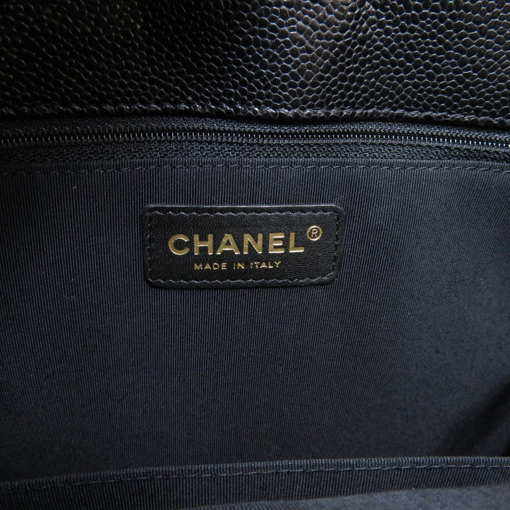 CHANEL Matelasse Tote Bag Caviar Skin Women's