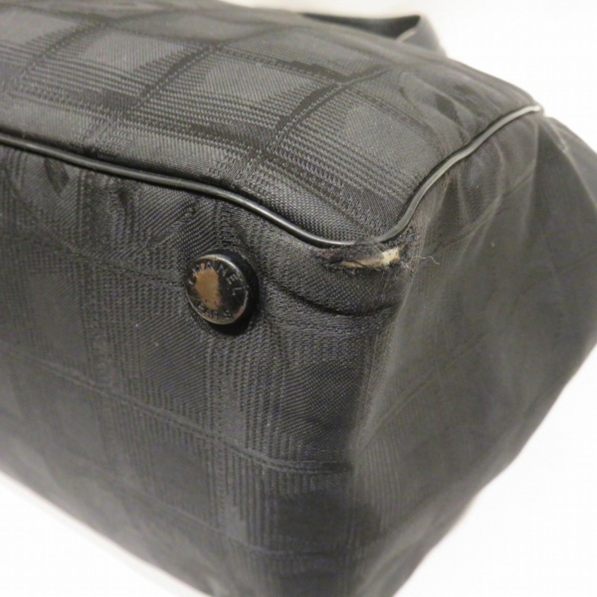 CHANEL New Travel MM A15591 Bag Tote Ladies