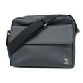 LOUIS VUITTONAuth  Taiga Alex Messenger M30261 Men's Shoulder Bag Navy Blue