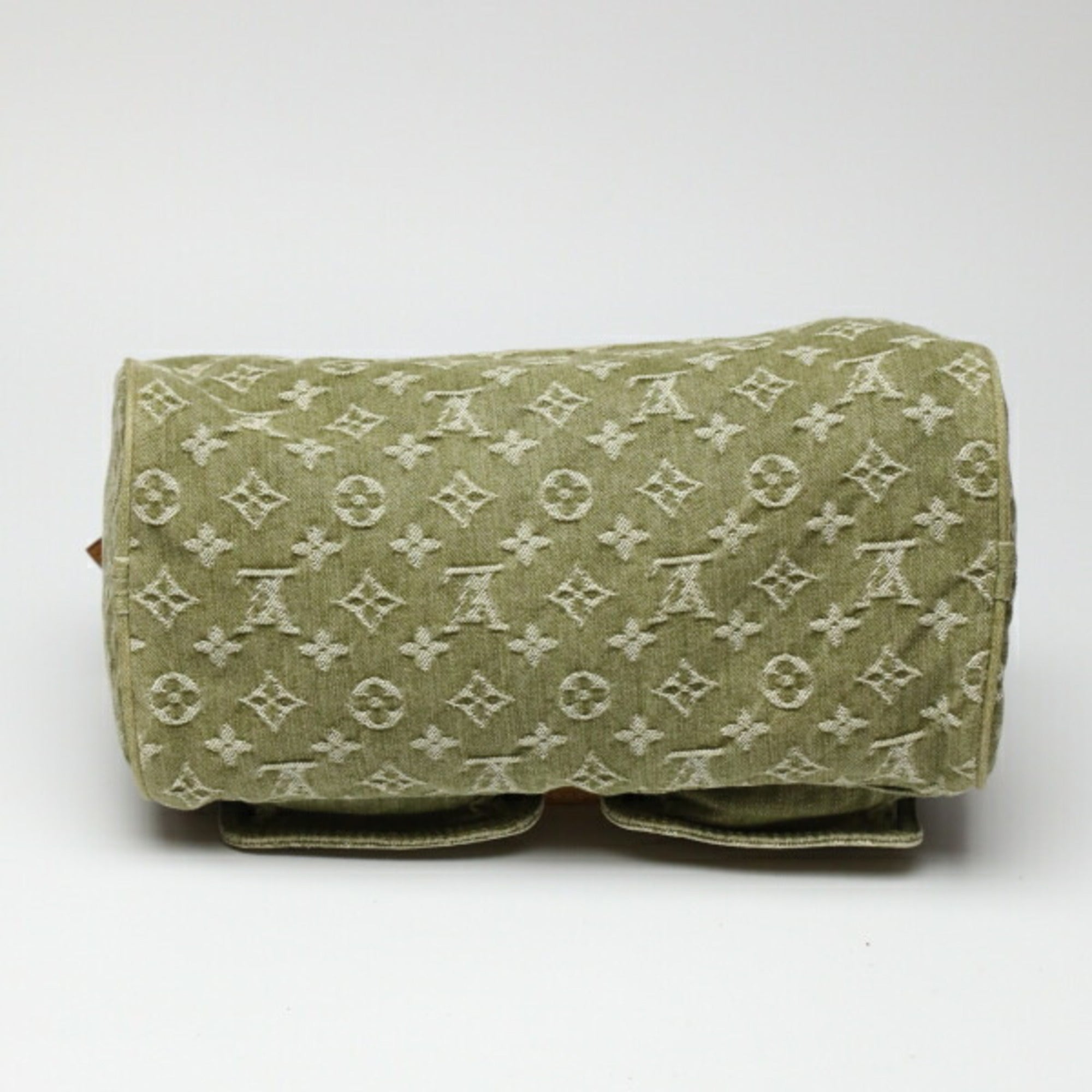 LOUIS VUITTON Neo Speedy Monogram Denim Mini Boston M95215  Riken [Khaki] Handbag LV