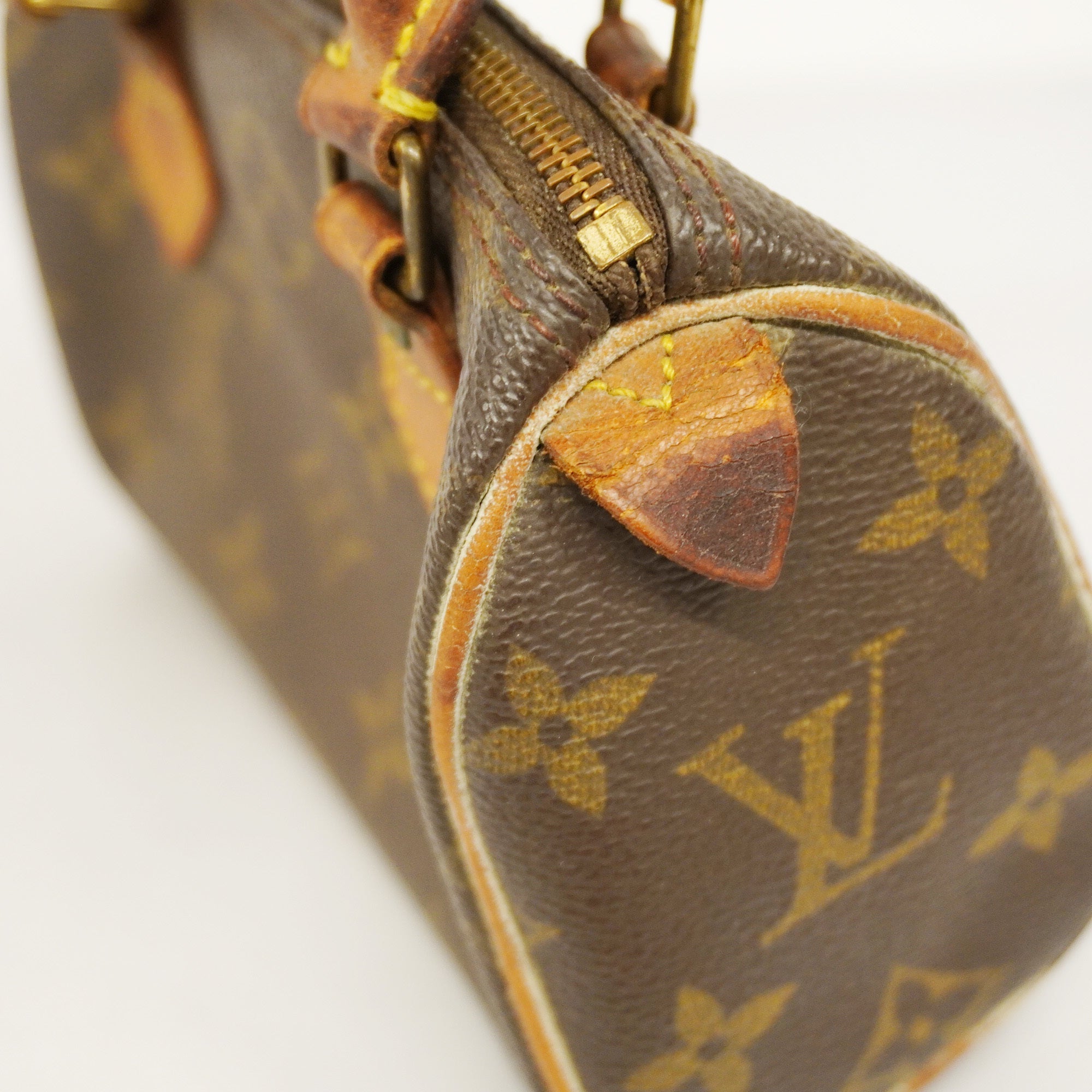 LOUIS VUITTONAuth  Monogram Mini Speedy M41534 Women's Handbag