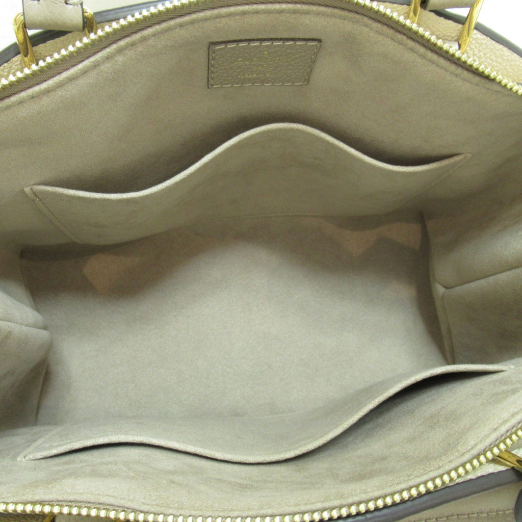 LOUIS VUITTON Petit Palais PM handbag Beige Turtle claim Monogram empreinte leather M58914