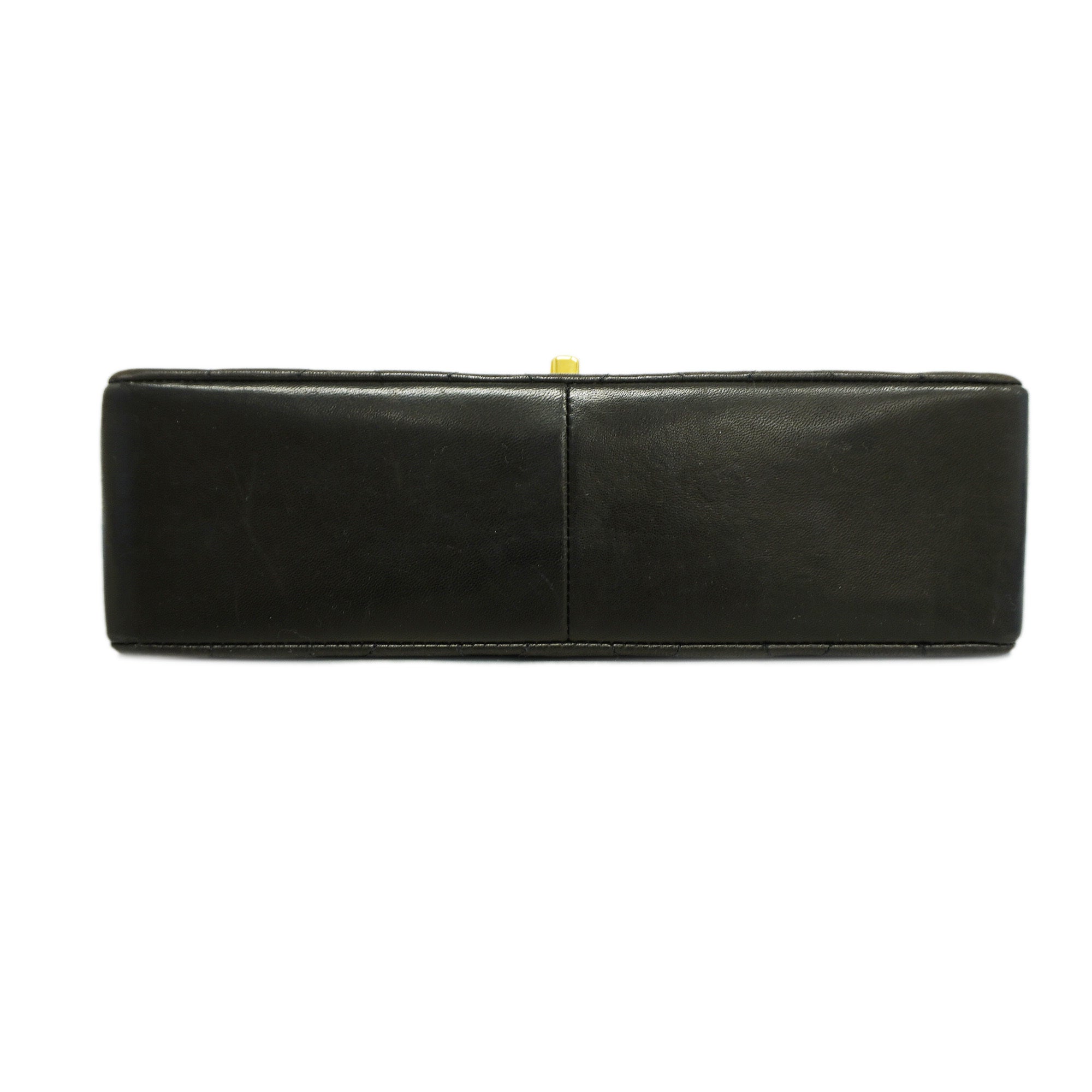 CHANELAuth  Diana Flap Chain Shoulder Women's Leather Shoulder Bag Black