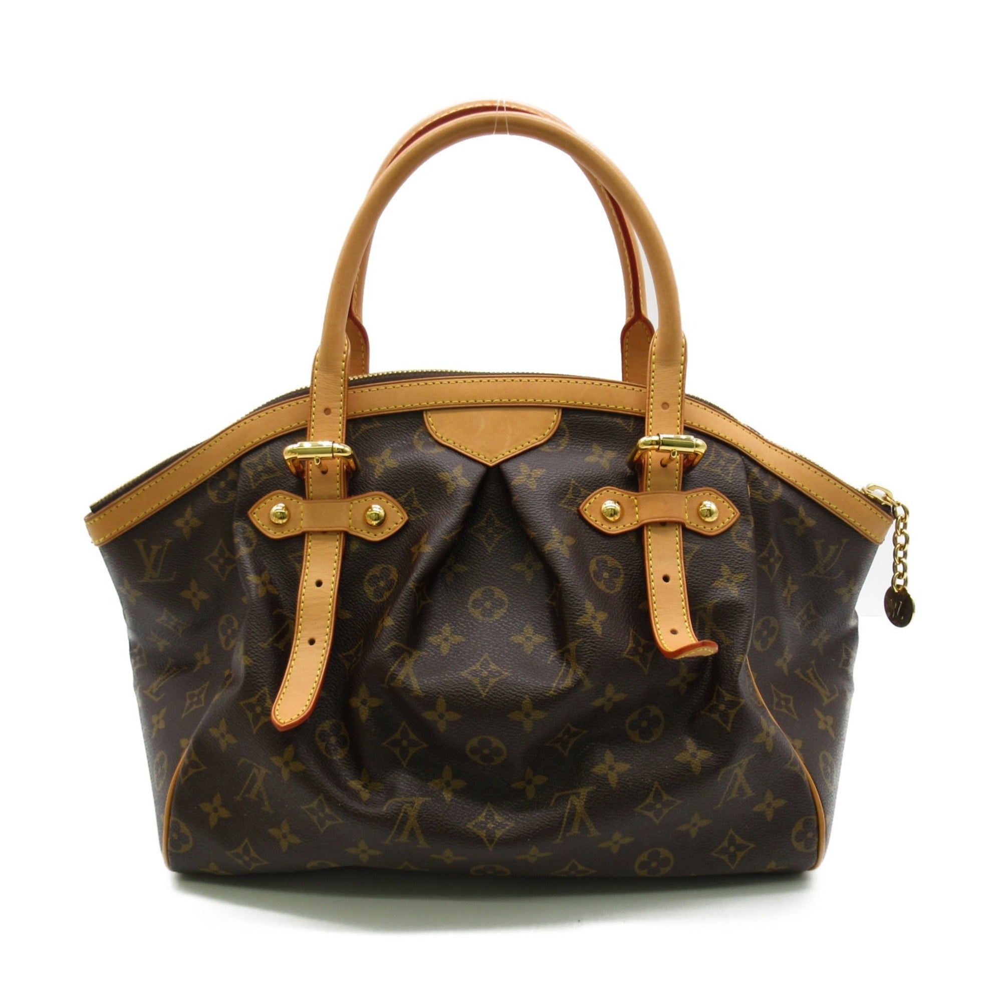 LOUIS VUITTON Tivoli GM handbag Brown Monogram PVC coated canvas M40144