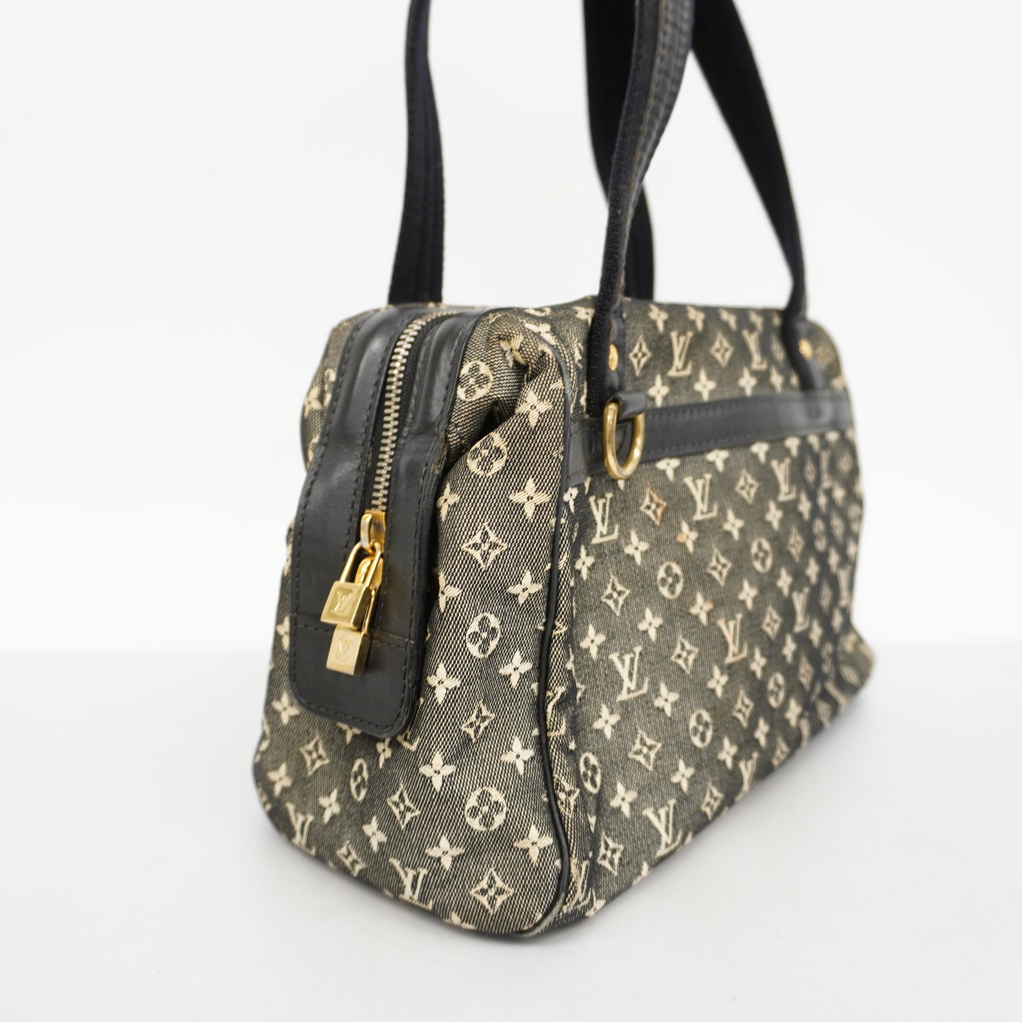 LOUIS VUITTONAuth  Monogram Mini Josephine PM M92049 Women's Handbag Noir
