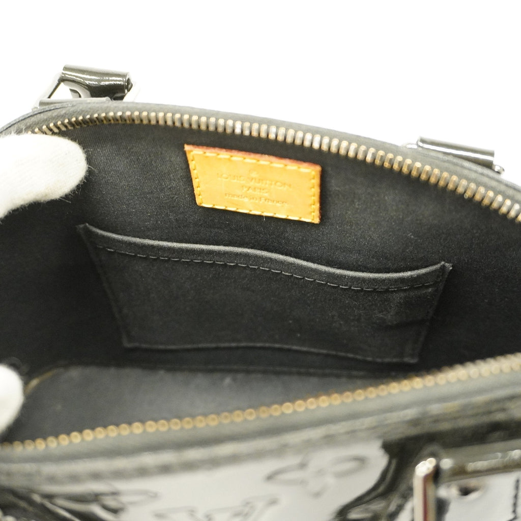LOUIS VUITTONAuth  Monogram Vernis Alma BB M90063 Women's Handbag