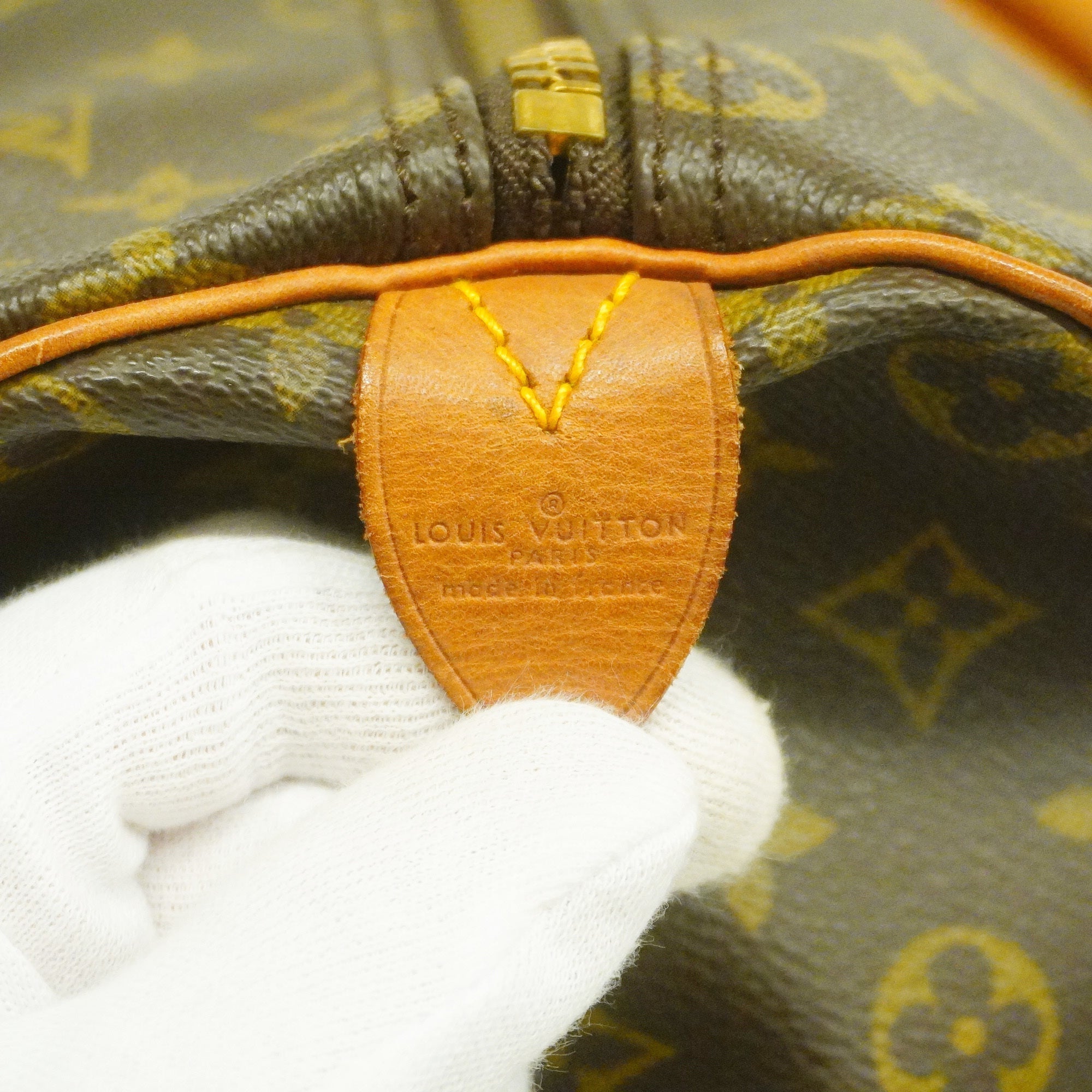 LOUIS VUITTONAuth  Monogram Keepol 50 M41426 Unisex Boston Bag