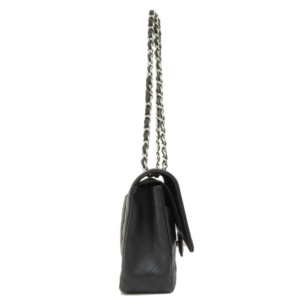 CHANEL Chain Shoulder Matelasse Bag Caviar Skin Women's