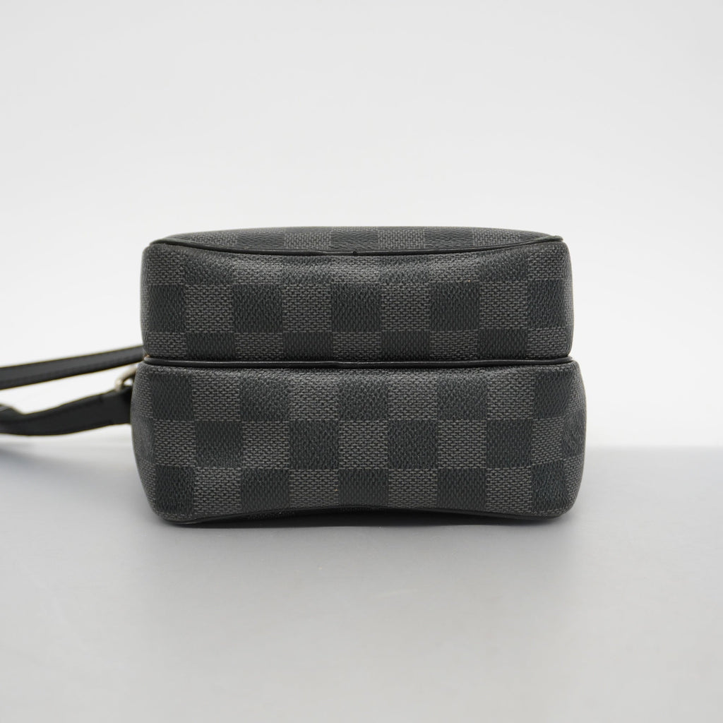 LOUIS VUITTONAuth  Damier Graphite Rem N41446 Men's Shoulder Bag