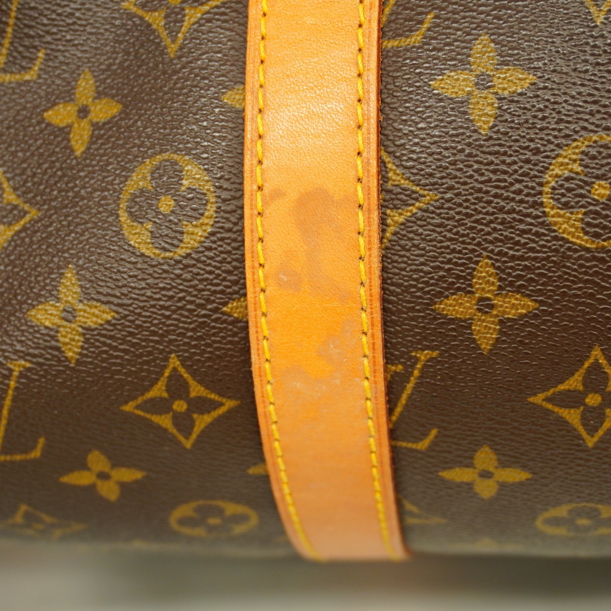LOUIS VUITTONAuth  Monogram Keepol 55 M41424 Boston Bag