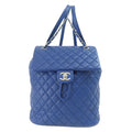 CHANEL Matelasse Coco Mark Backpack/Daypack Lambskin Women's
