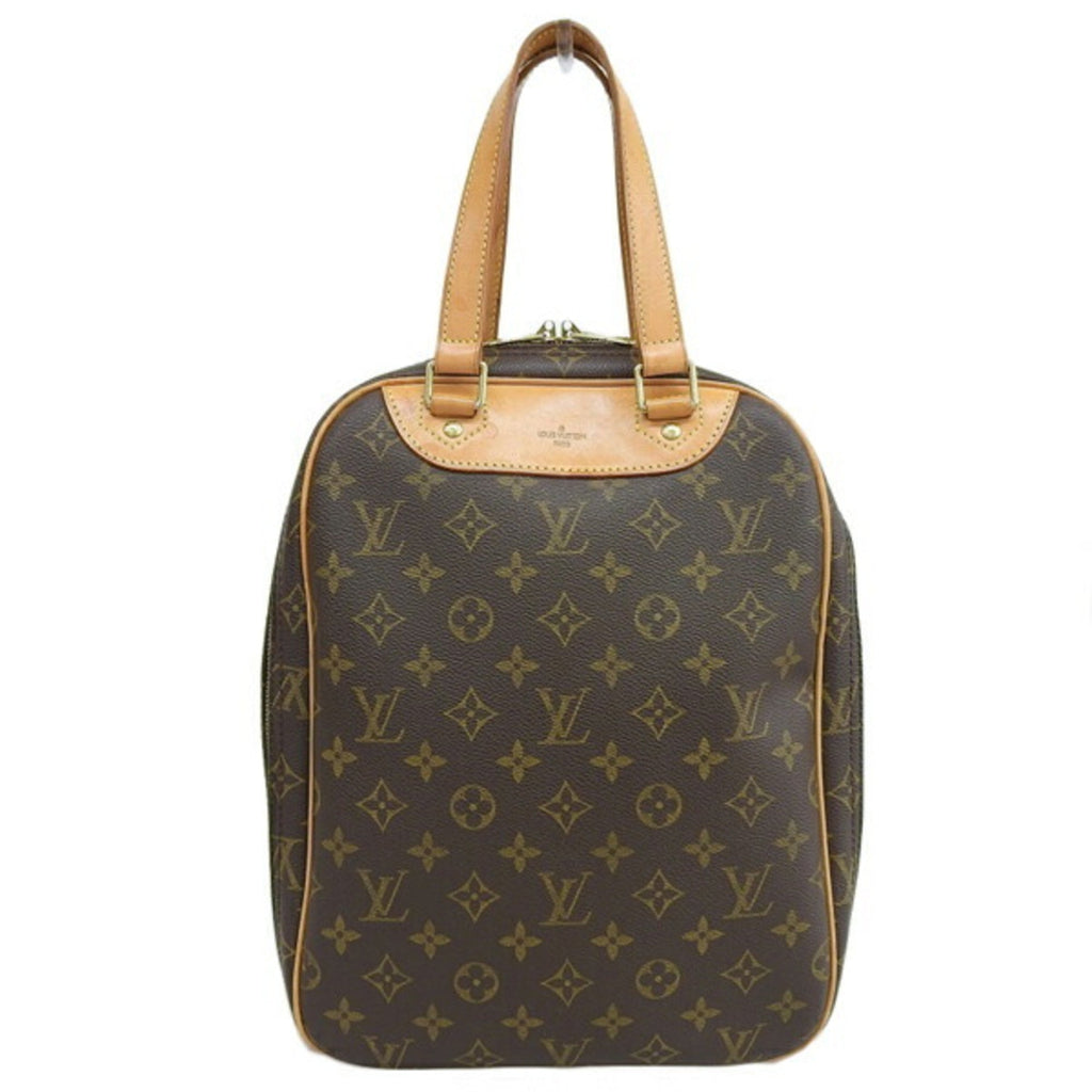 LOUIS VUITTON Monogram Excursion Handbag M41450 Brown Women's