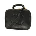 CHANEL  2WAY Bag Women's Caviar Leather Handbag,Shoulder Bag Black