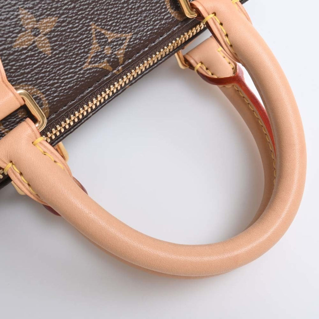LOUIS VUITTON Monogram Speedy Bandouliere 20 Handbag M46234 Brown Women's