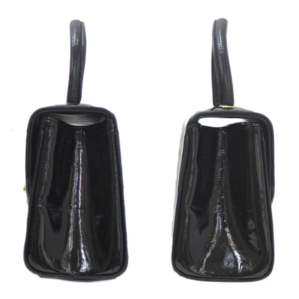 CHANEL handbag enamel black 2169878
