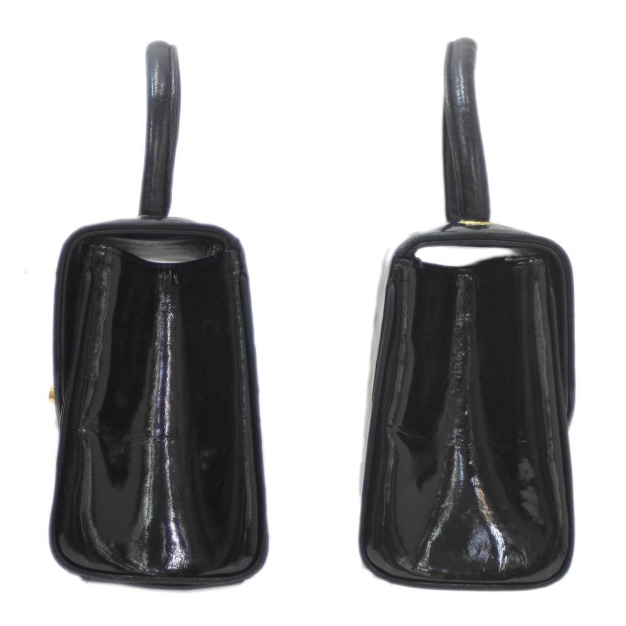 CHANEL handbag enamel black 2169878