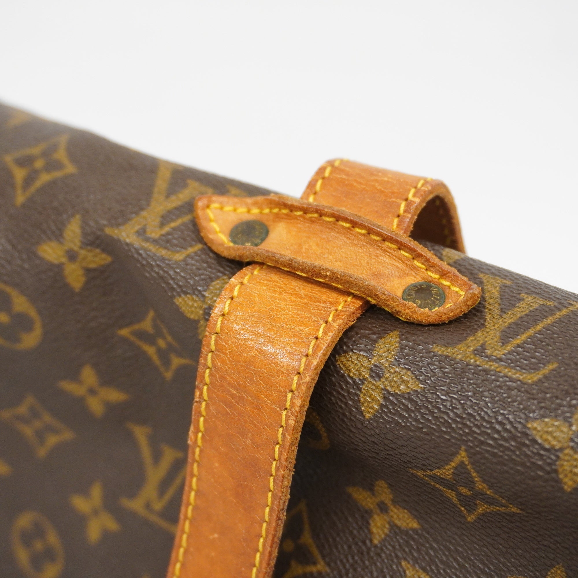 LOUIS VUITTONAuth  Monogram Saumur 35 M42254 Women's Shoulder Bag