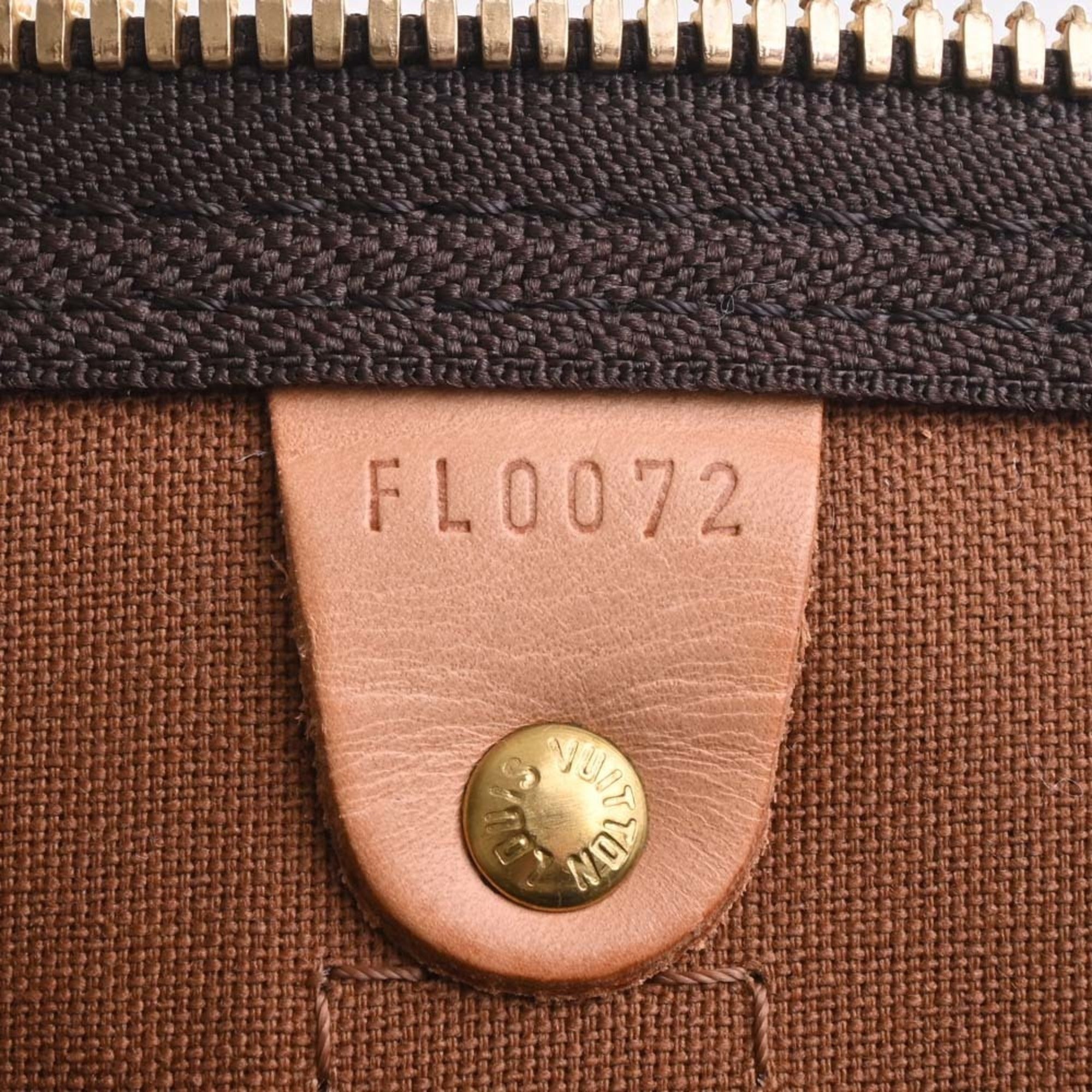 LOUIS VUITTON Monogram Keepall Bandouliere 55 Handbag Boston Bag M41414 Brown Women's
