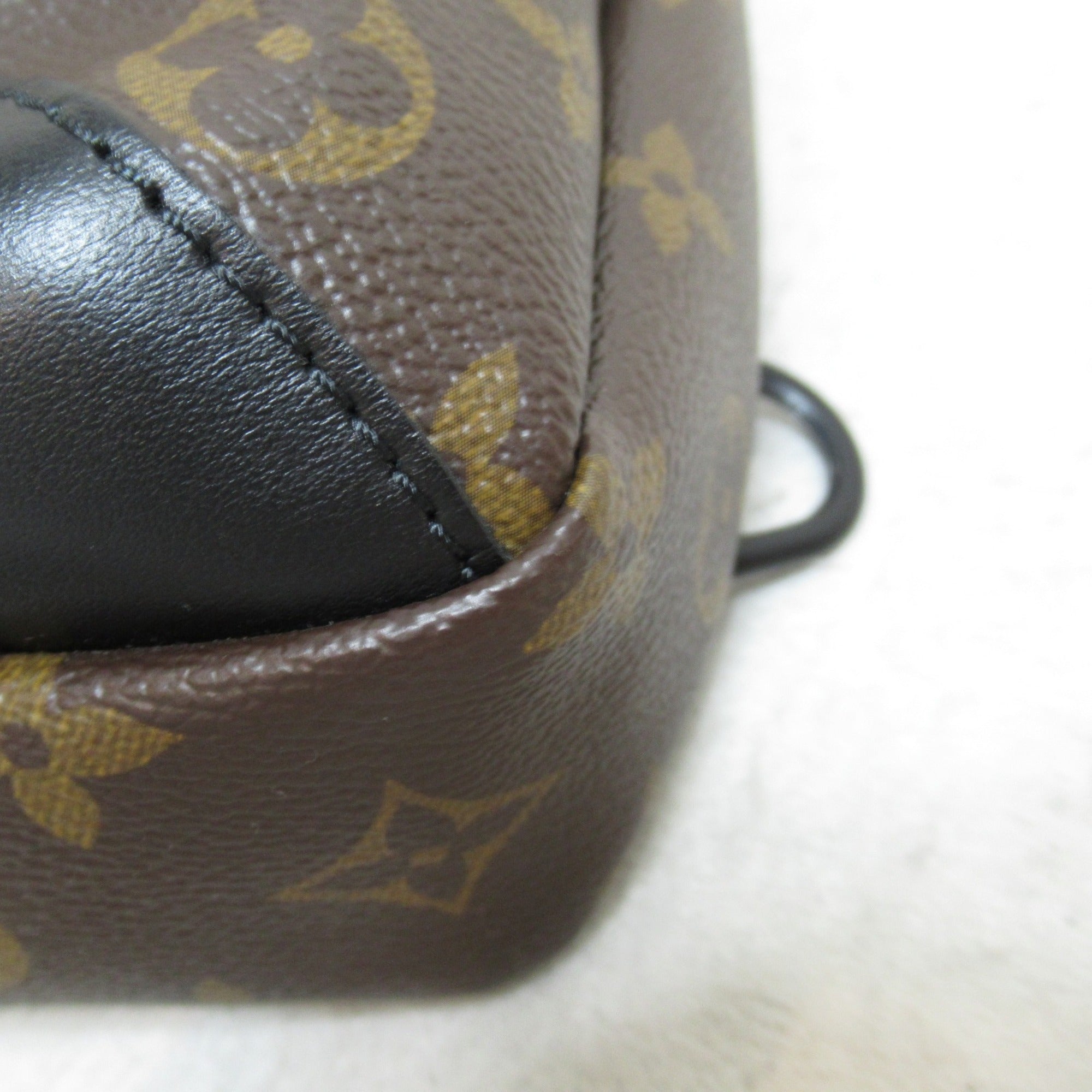 LOUIS VUITTON Avenue sling bag Brown Monogram macassar PVC coated canvas M45897