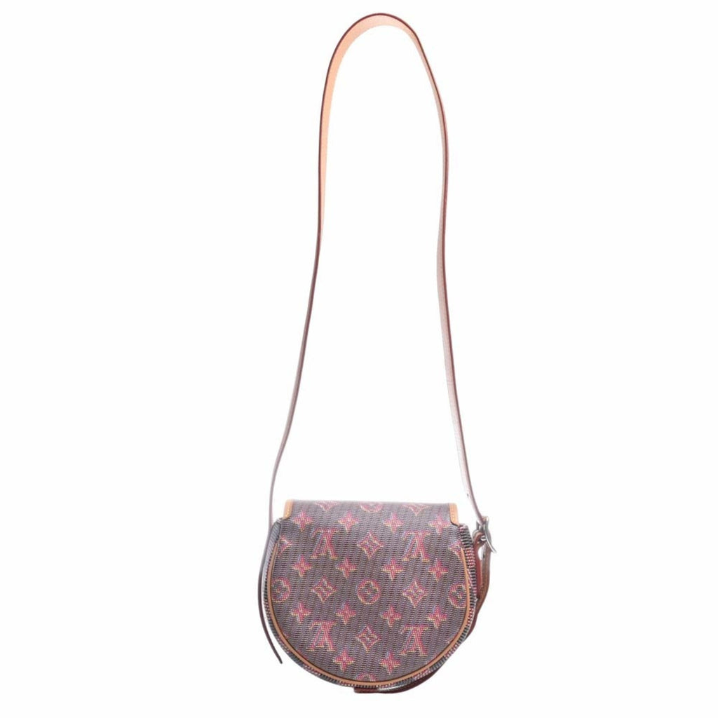 LOUIS VUITTON Monogram LV Pop Tamburan Shoulder Bag M55460 Brown/Multicolor Women's