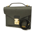 LOUIS VUITTON Auth  Epi 2WAY Bag Monceau M52122 Women's Handbag Noir
