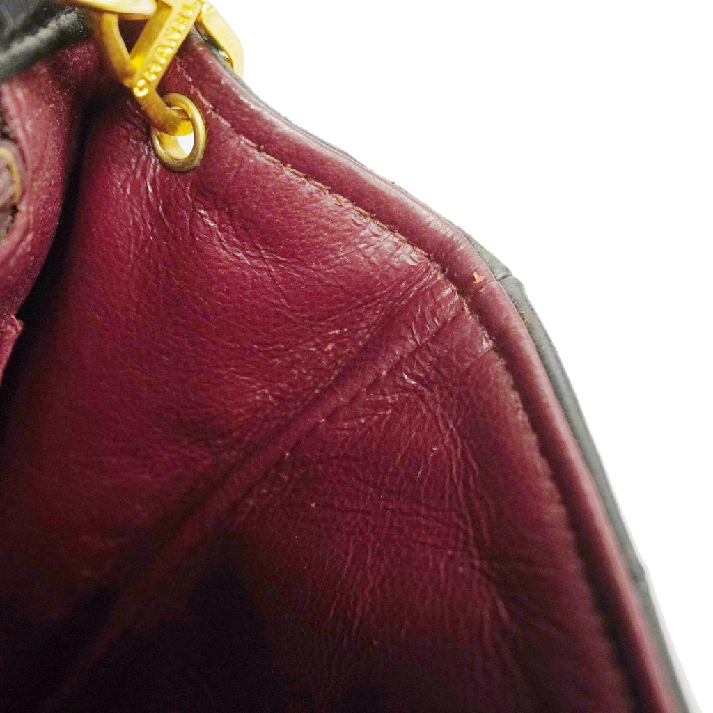 CHANEL  Matelasse Diana Flap Single Chain Lambskin Women's Leather Shoulder