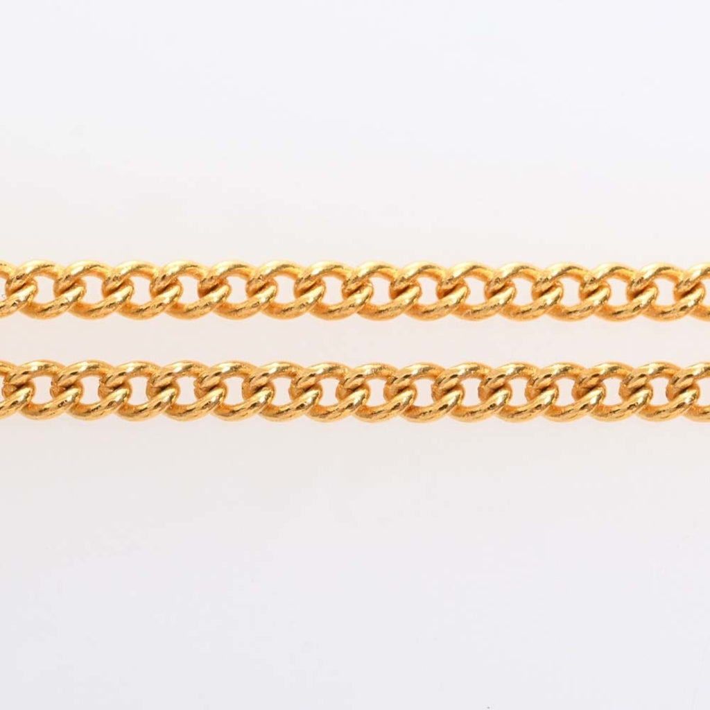 CHANEL Cocomark Necklace Gold Ladies
