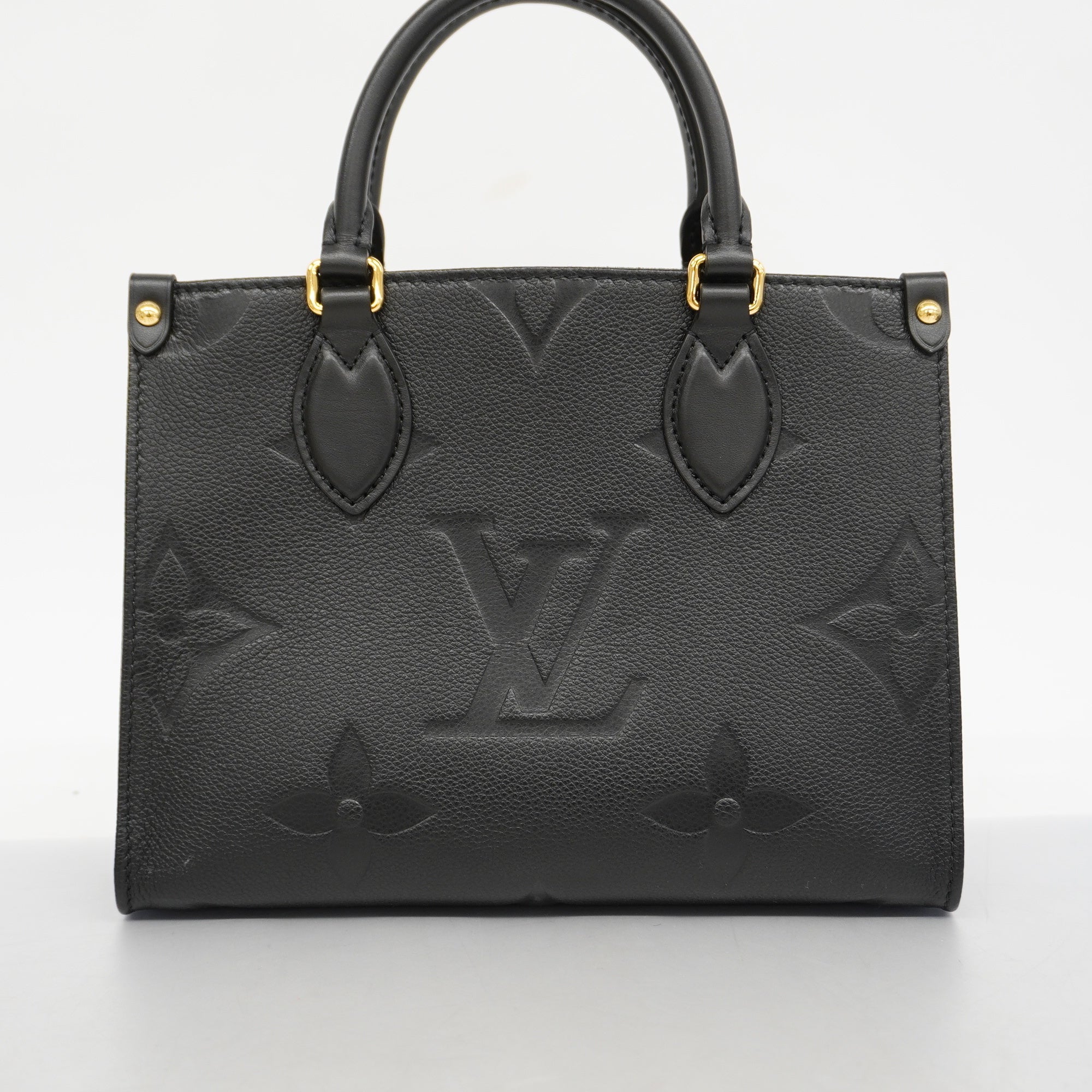 LOUIS VUITTONAuth  MonogramEmpreinte 2wayBag OnTheGoPM M45653 Noir