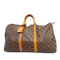 LOUIS VUITTONAuth  Monogram Keepol 50 M41426 Boston Bag
