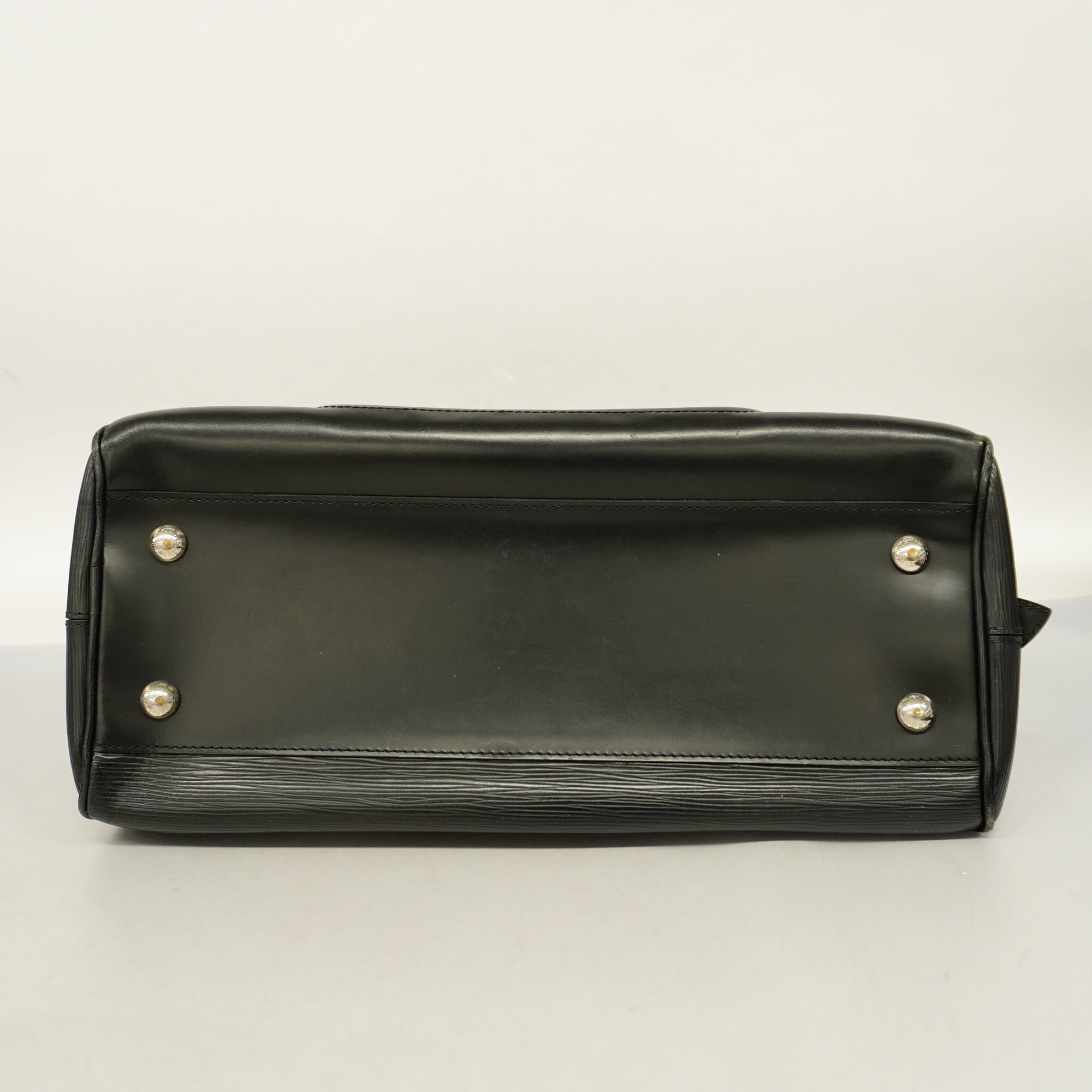 LOUIS VUITTONAuth  Epi Bowling Montagne GM M59312 Women's Handbag Noir