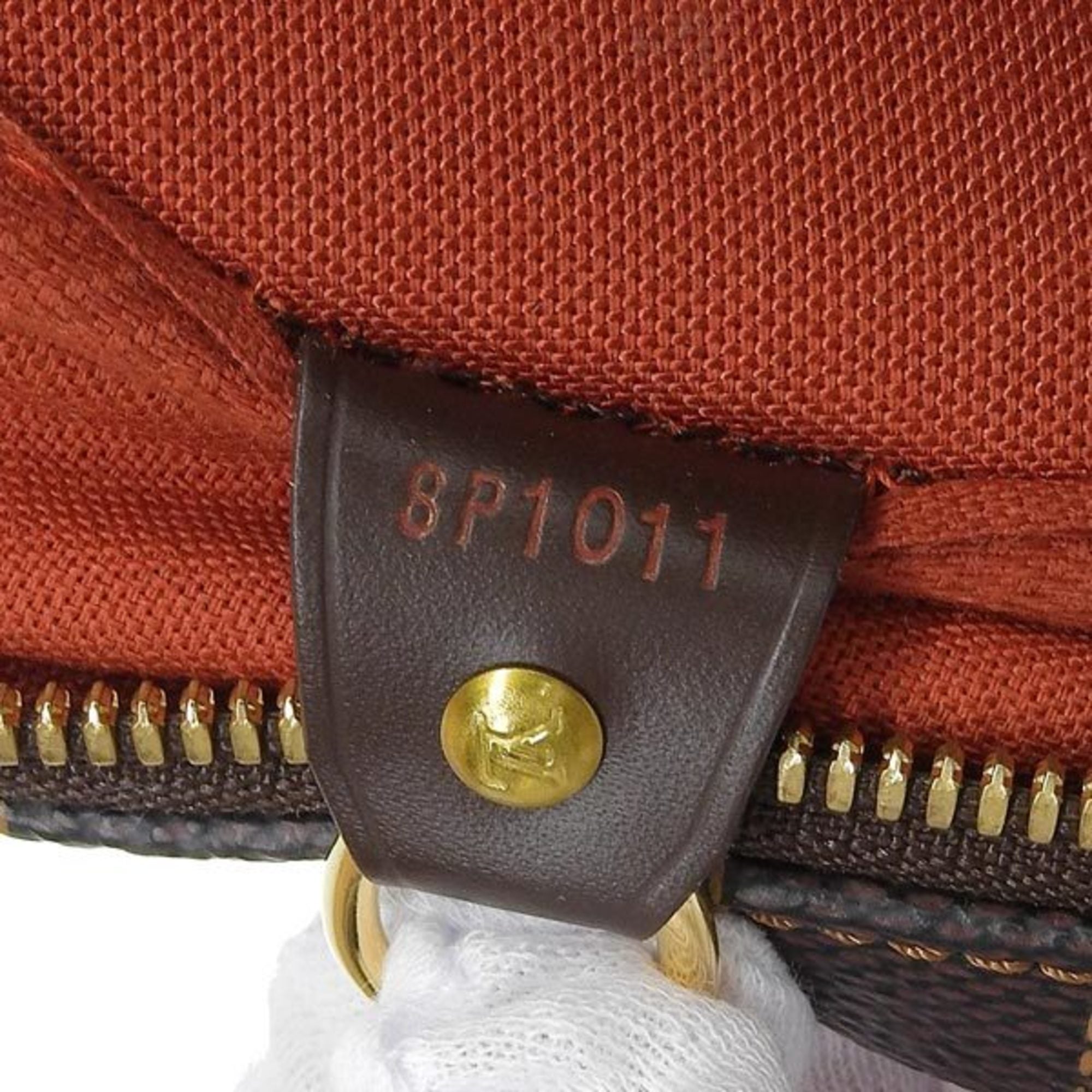 LOUIS VUITTON Damier Nolita Handbag N41455 Brown Women's