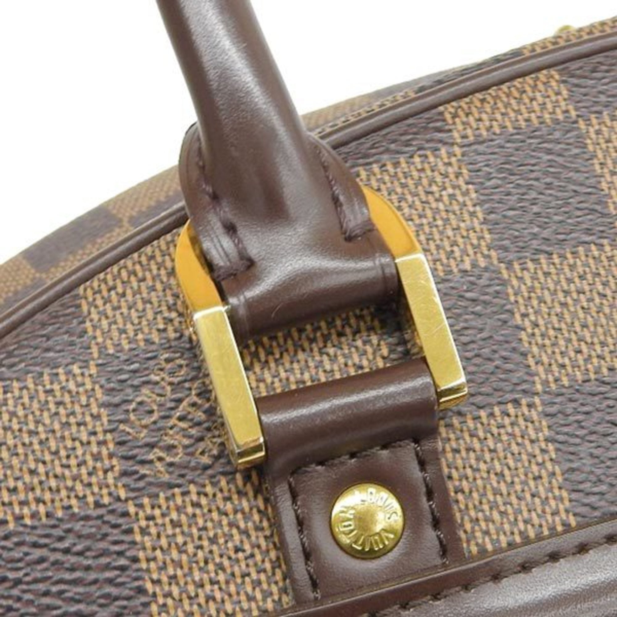 LOUIS VUITTON Damier Nolita Handbag N41455 Brown Women's