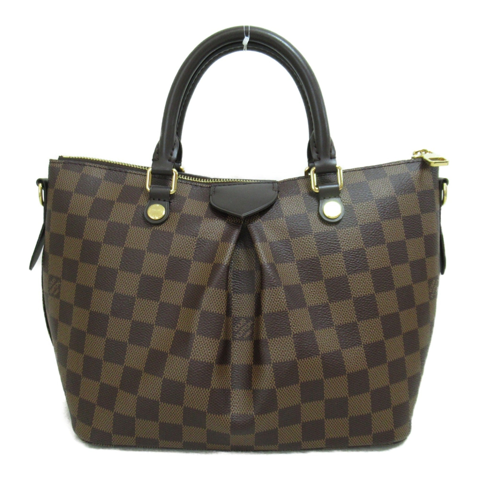 LOUIS VUITTON Siena PM Shoulder Bag Brown Damier PVC coated canvas N41545