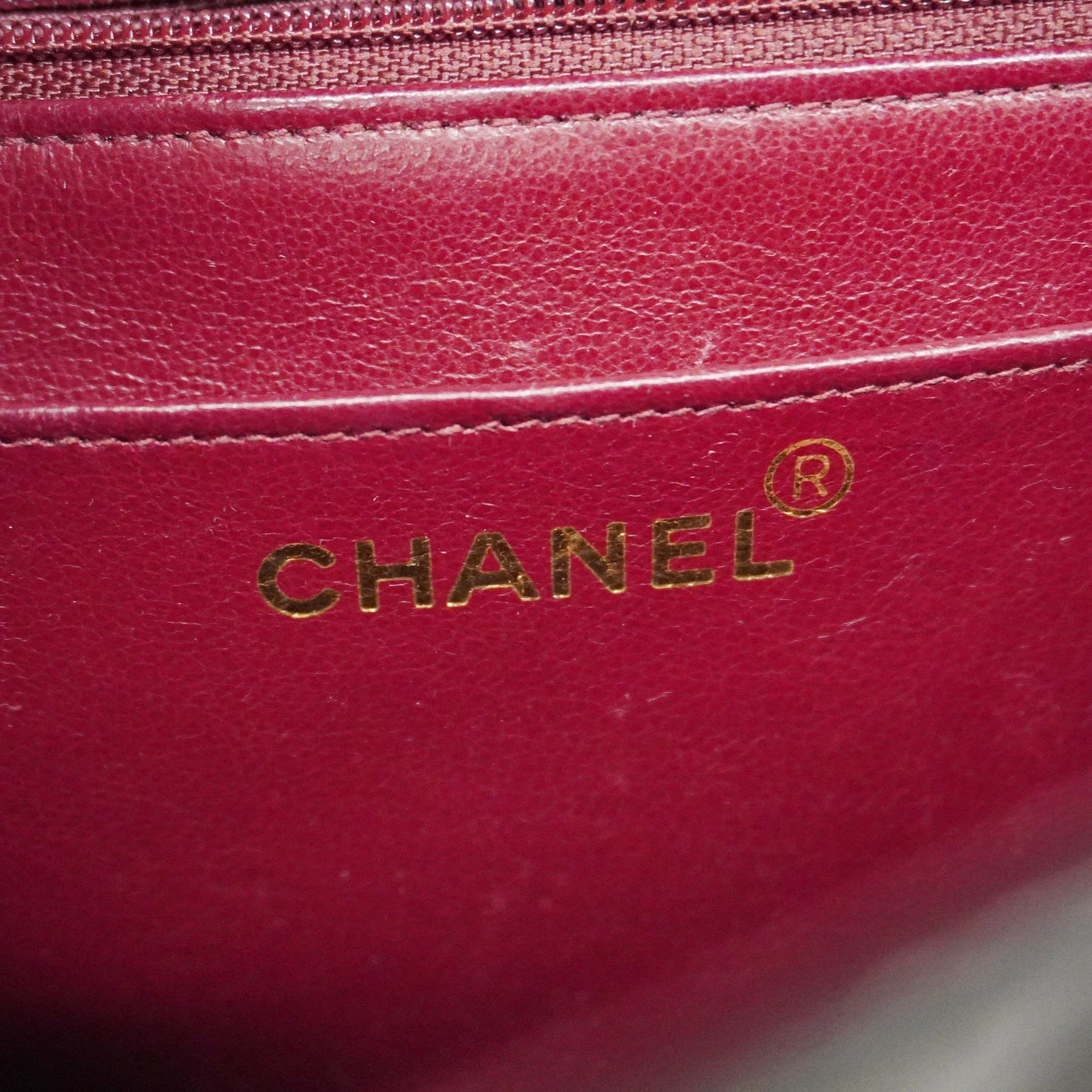 CHANEL  Matelasse Diana Flap Women's Leather Shoulder Bag Black