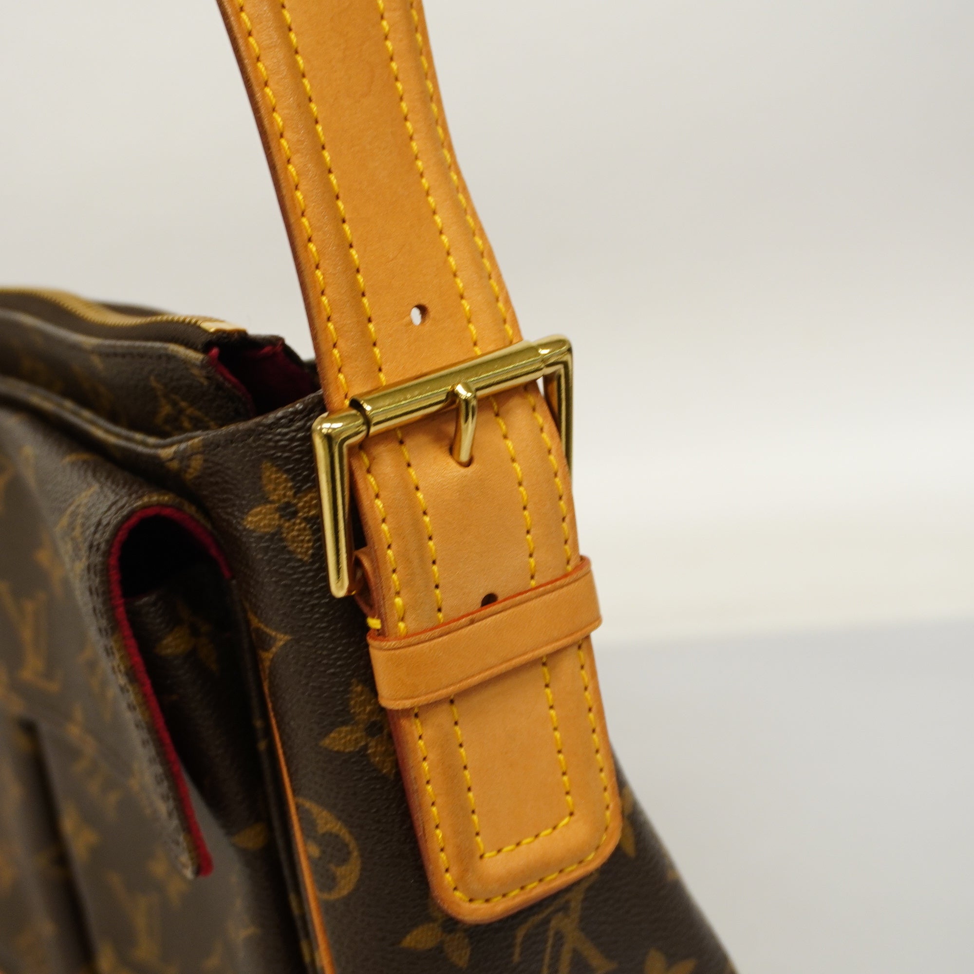 LOUIS VUITTONAuth  Monogram Viva Cite GM M51163 Women's Shoulder Bag