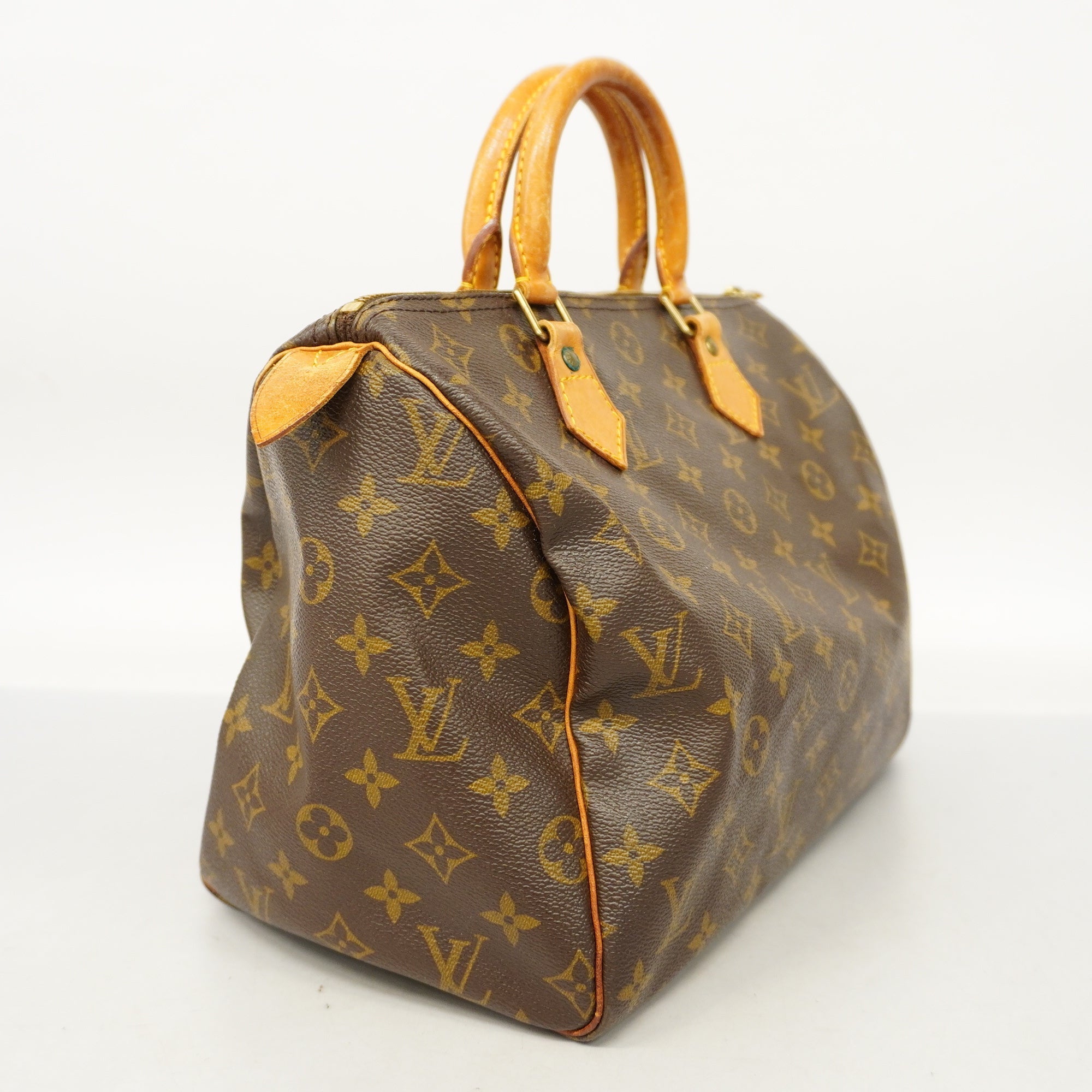 LOUIS VUITTONAuth  Monogram Speedy 30 M41108 Women's Handbag
