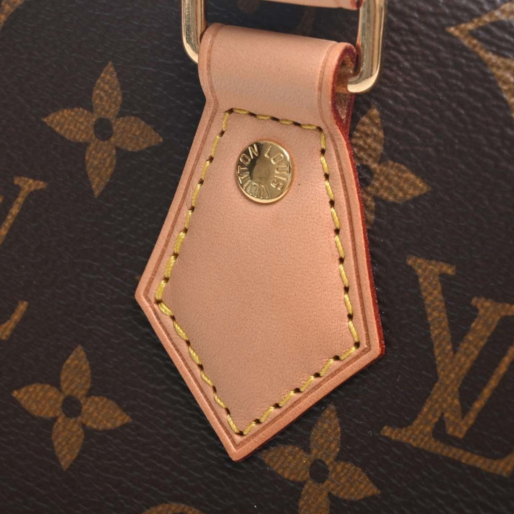 LOUIS VUITTON Monogram Speedy Bandouliere 20 Handbag M46234 Brown Women's