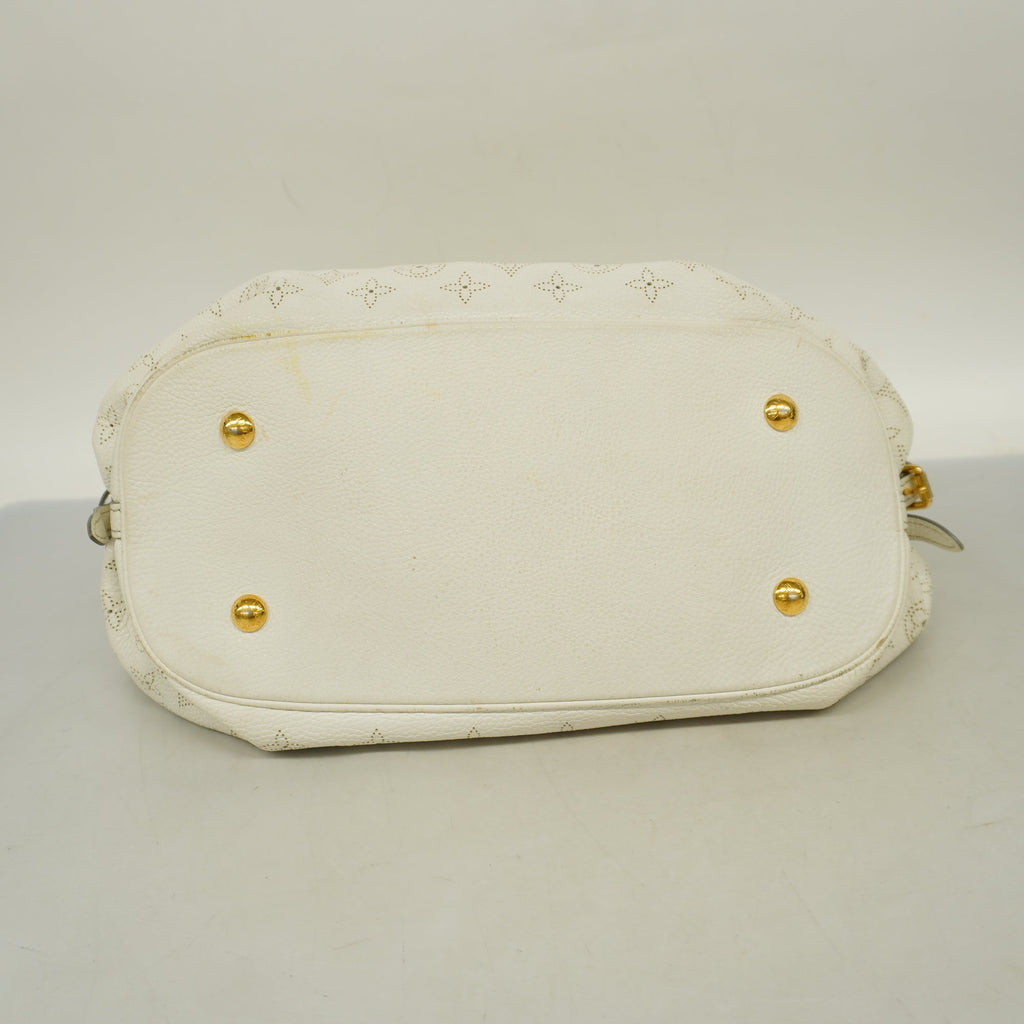 LOUIS VUITTONAuth  Mahina Tote Bag XL M95715 Women's Tote Bag Blanc