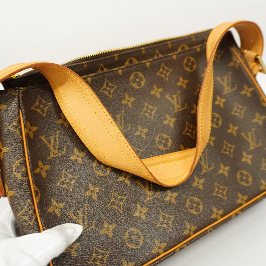 LOUIS VUITTONAuth  Monogram Viva Cite GM M51163 Women's Shoulder Bag