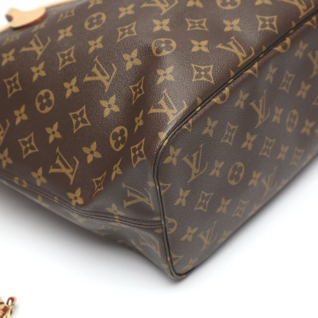 LOUIS VUITTON Neverfull MM Monogram M41178  Pivoine Tote Bag LV