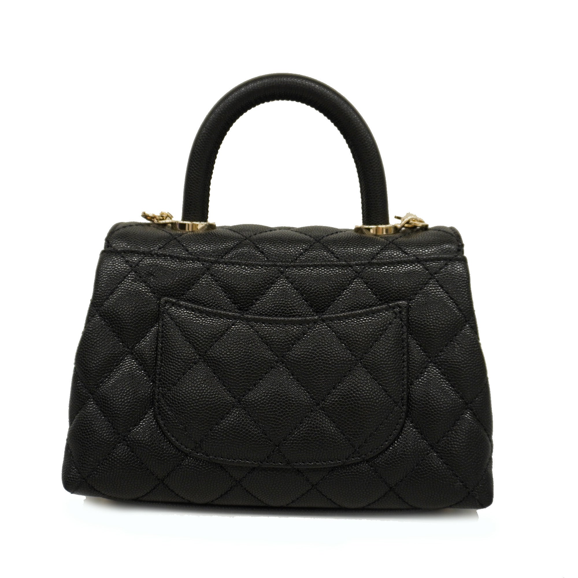 CHANELAuth  Matelasse Chain Shoulder Women's Caviar Leather Handbag,Shoulder Bag
