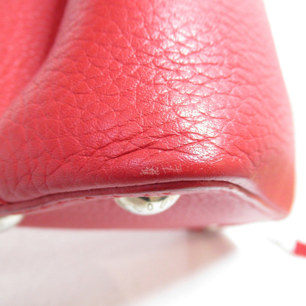 LOUIS VUITTON CapucineBB 2wayShoulder Bag Red Rubis Taurillon Clemence Leather leather M94754